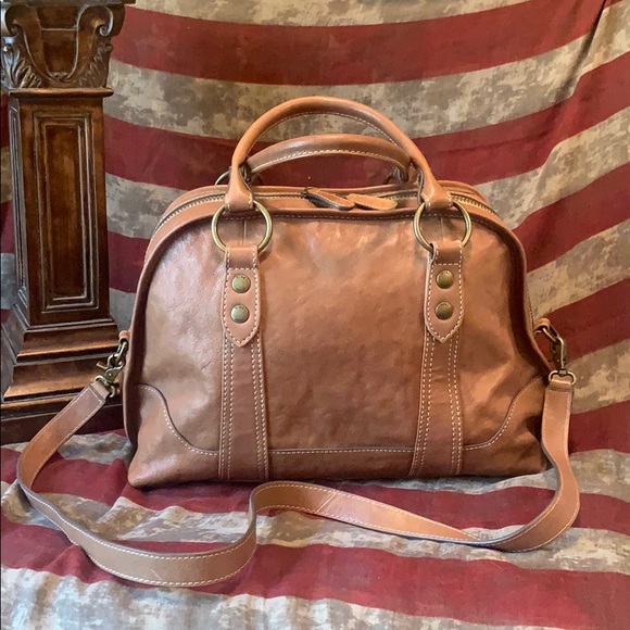 Frye Handbags - Frye Lucy Domed Satchel/shoulder/Crossbody Bag